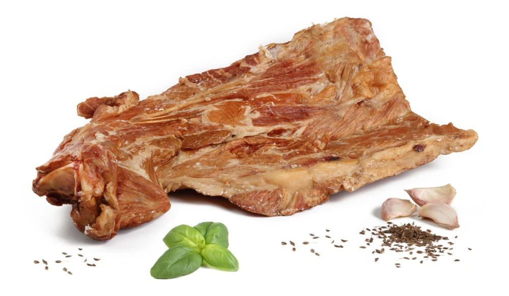 Uzená žebra z krku