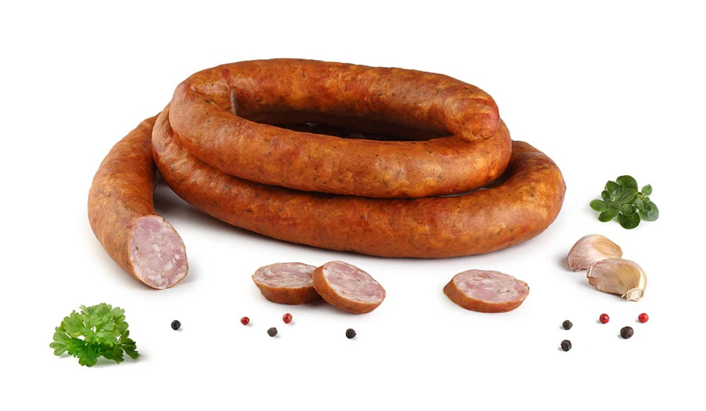 bez lepku bez sóji bez laktózy Klobásový kabanos